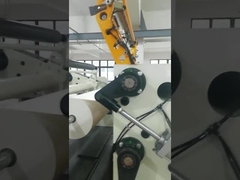 ノンウェブンファブリックコーティングマシンの動作方法